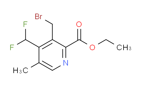 AM32831 | 1361697-54-2 | Ethyl 3-(bromomethyl)-4-(difluoromethyl)-5-methylpyridine-2-carboxylate