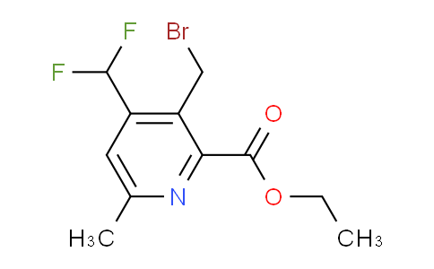 AM32833 | 1361882-61-2 | Ethyl 3-(bromomethyl)-4-(difluoromethyl)-6-methylpyridine-2-carboxylate