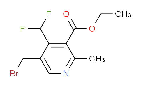 AM32834 | 1361853-89-5 | Ethyl 5-(bromomethyl)-4-(difluoromethyl)-2-methylpyridine-3-carboxylate