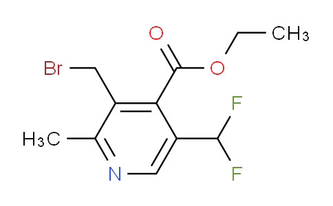 AM32835 | 1361814-87-0 | Ethyl 3-(bromomethyl)-5-(difluoromethyl)-2-methylpyridine-4-carboxylate