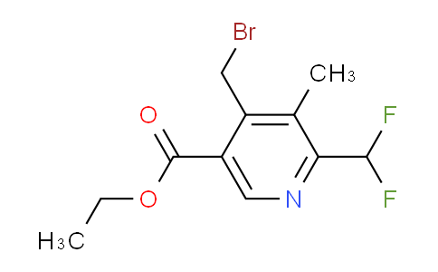 AM32841 | 1361845-75-1 | Ethyl 4-(bromomethyl)-2-(difluoromethyl)-3-methylpyridine-5-carboxylate