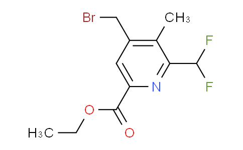 AM32842 | 1361805-51-7 | Ethyl 4-(bromomethyl)-2-(difluoromethyl)-3-methylpyridine-6-carboxylate