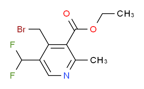 AM32852 | 1361498-80-7 | Ethyl 4-(bromomethyl)-5-(difluoromethyl)-2-methylpyridine-3-carboxylate