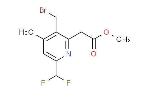 AM32861 | 1361854-68-3 | Methyl 3-(bromomethyl)-6-(difluoromethyl)-4-methylpyridine-2-acetate
