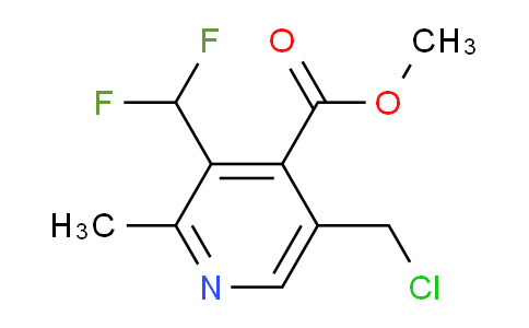 Methyl 5-(chloromethyl)-3-(difluoromethyl)-2-methylpyridine-4-carboxylate