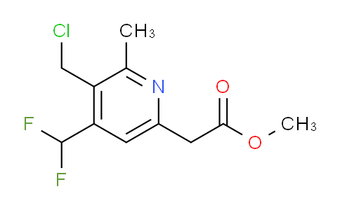 AM32876 | 1361842-20-7 | Methyl 3-(chloromethyl)-4-(difluoromethyl)-2-methylpyridine-6-acetate