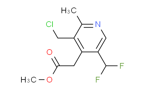 AM32881 | 1361754-53-1 | Methyl 3-(chloromethyl)-5-(difluoromethyl)-2-methylpyridine-4-acetate