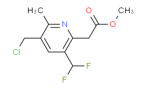 AM32882 | 1361830-85-4 | Methyl 3-(chloromethyl)-5-(difluoromethyl)-2-methylpyridine-6-acetate