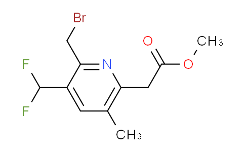 AM32923 | 1361868-18-9 | Methyl 2-(bromomethyl)-3-(difluoromethyl)-5-methylpyridine-6-acetate
