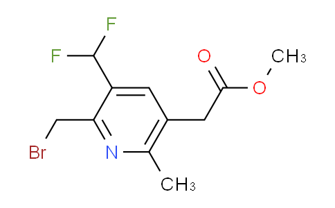 AM32925 | 1361828-24-1 | Methyl 2-(bromomethyl)-3-(difluoromethyl)-6-methylpyridine-5-acetate