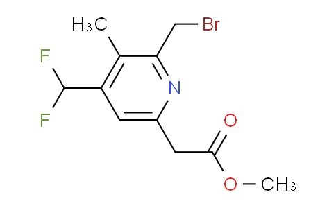 AM32927 | 1361694-25-8 | Methyl 2-(bromomethyl)-4-(difluoromethyl)-3-methylpyridine-6-acetate