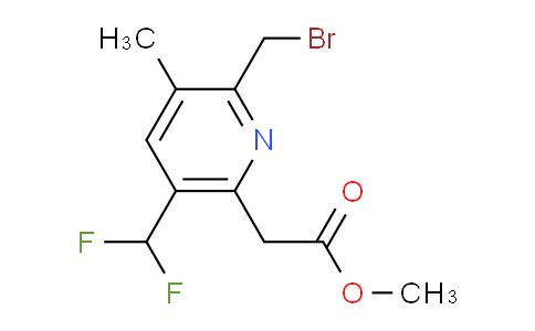 AM32933 | 1361915-78-7 | Methyl 2-(bromomethyl)-5-(difluoromethyl)-3-methylpyridine-6-acetate