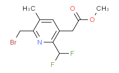 AM32939 | 1361815-64-6 | Methyl 2-(bromomethyl)-6-(difluoromethyl)-3-methylpyridine-5-acetate