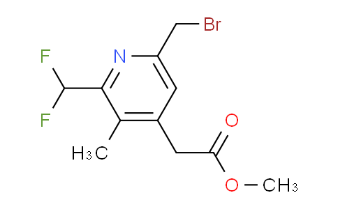 AM32943 | 1361751-19-0 | Methyl 6-(bromomethyl)-2-(difluoromethyl)-3-methylpyridine-4-acetate