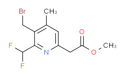 AM32945 | 1361868-29-2 | Methyl 3-(bromomethyl)-2-(difluoromethyl)-4-methylpyridine-6-acetate