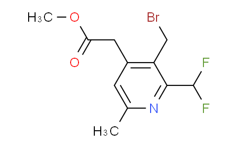 AM32948 | 1361885-52-0 | Methyl 3-(bromomethyl)-2-(difluoromethyl)-6-methylpyridine-4-acetate