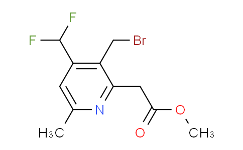 AM32954 | 1361854-58-1 | Methyl 3-(bromomethyl)-4-(difluoromethyl)-6-methylpyridine-2-acetate