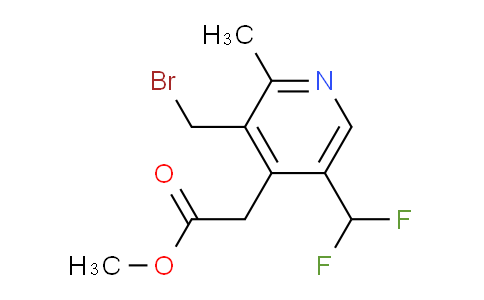AM32956 | 1361698-16-9 | Methyl 3-(bromomethyl)-5-(difluoromethyl)-2-methylpyridine-4-acetate