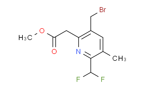 AM32965 | 1361916-08-6 | Methyl 5-(bromomethyl)-2-(difluoromethyl)-3-methylpyridine-6-acetate