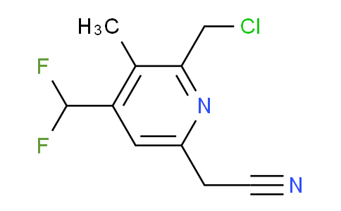 AM32974 | 1361800-32-9 | 2-(Chloromethyl)-4-(difluoromethyl)-3-methylpyridine-6-acetonitrile