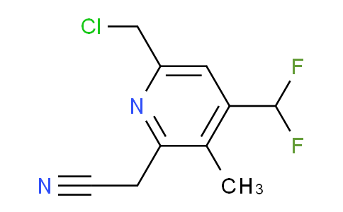 AM32976 | 1361695-23-9 | 6-(Chloromethyl)-4-(difluoromethyl)-3-methylpyridine-2-acetonitrile