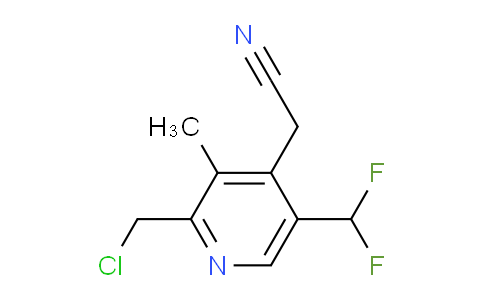 AM32979 | 1361751-86-1 | 2-(Chloromethyl)-5-(difluoromethyl)-3-methylpyridine-4-acetonitrile