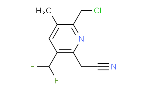 AM32980 | 1361916-77-9 | 2-(Chloromethyl)-5-(difluoromethyl)-3-methylpyridine-6-acetonitrile