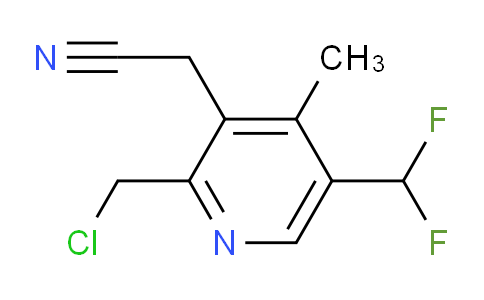AM32981 | 1361808-71-0 | 2-(Chloromethyl)-5-(difluoromethyl)-4-methylpyridine-3-acetonitrile