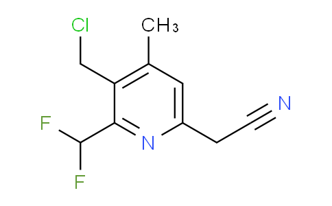 AM32992 | 1361847-13-3 | 3-(Chloromethyl)-2-(difluoromethyl)-4-methylpyridine-6-acetonitrile