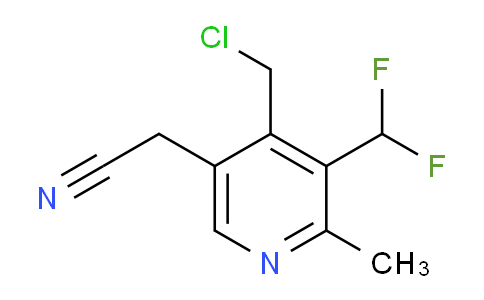 AM33015 | 1361886-17-0 | 4-(Chloromethyl)-3-(difluoromethyl)-2-methylpyridine-5-acetonitrile