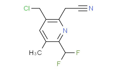 AM33022 | 1361500-13-1 | 5-(Chloromethyl)-2-(difluoromethyl)-3-methylpyridine-6-acetonitrile