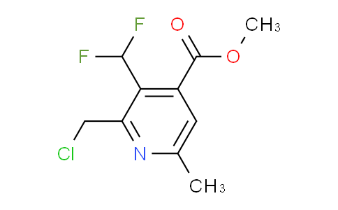 AM33032 | 1361829-86-8 | Methyl 2-(chloromethyl)-3-(difluoromethyl)-6-methylpyridine-4-carboxylate