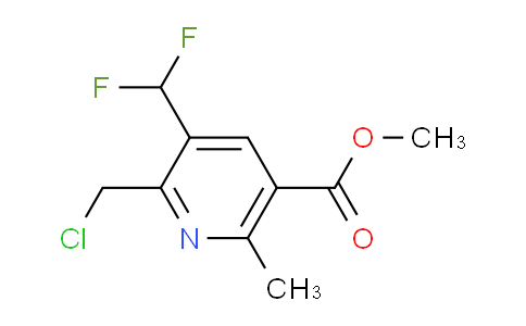 Methyl 2-(chloromethyl)-3-(difluoromethyl)-6-methylpyridine-5-carboxylate