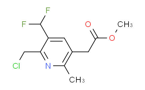 AM33047 | 1361918-85-5 | Methyl 2-(chloromethyl)-3-(difluoromethyl)-6-methylpyridine-5-acetate