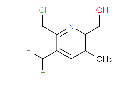2-(Chloromethyl)-3-(difluoromethyl)-5-methylpyridine-6-methanol