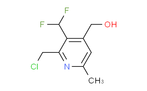 2-(Chloromethyl)-3-(difluoromethyl)-6-methylpyridine-4-methanol