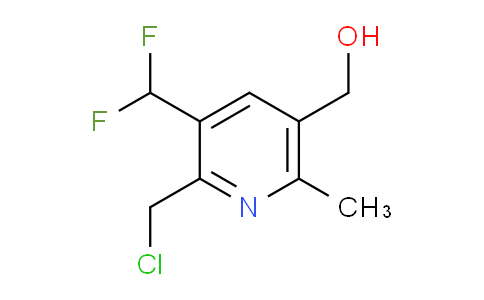 2-(Chloromethyl)-3-(difluoromethyl)-6-methylpyridine-5-methanol