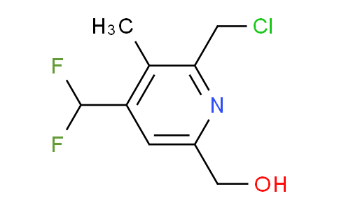 2-(Chloromethyl)-4-(difluoromethyl)-3-methylpyridine-6-methanol