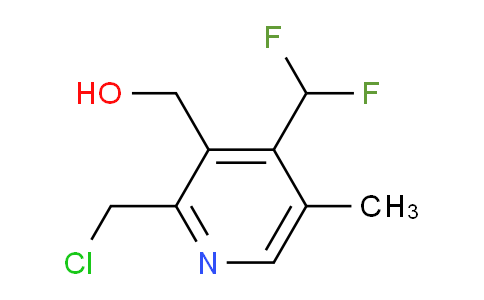 2-(Chloromethyl)-4-(difluoromethyl)-5-methylpyridine-3-methanol