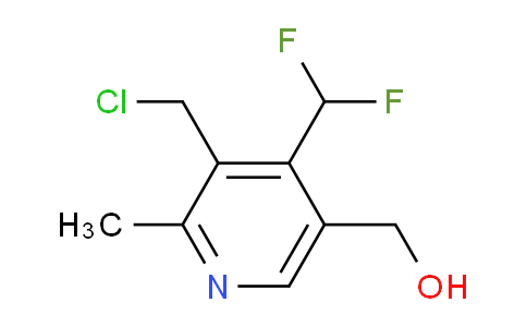 3-(Chloromethyl)-4-(difluoromethyl)-2-methylpyridine-5-methanol