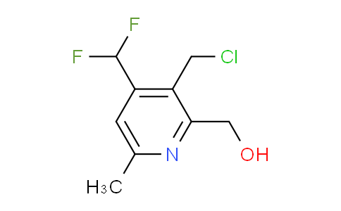 3-(Chloromethyl)-4-(difluoromethyl)-6-methylpyridine-2-methanol