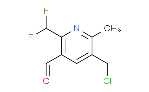 3-(Chloromethyl)-6-(difluoromethyl)-2-methylpyridine-5-carboxaldehyde