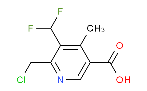 2-(Chloromethyl)-3-(difluoromethyl)-4-methylpyridine-5-carboxylic acid