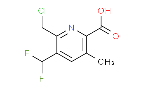 2-(Chloromethyl)-3-(difluoromethyl)-5-methylpyridine-6-carboxylic acid