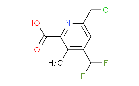 6-(Chloromethyl)-4-(difluoromethyl)-3-methylpyridine-2-carboxylic acid