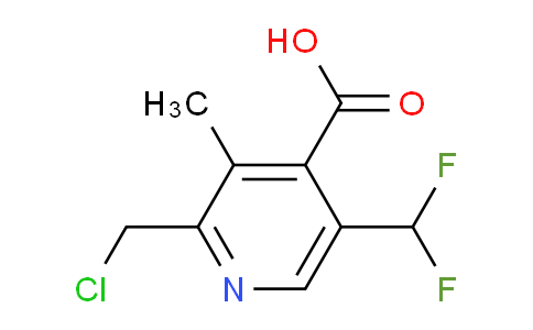2-(Chloromethyl)-5-(difluoromethyl)-3-methylpyridine-4-carboxylic acid