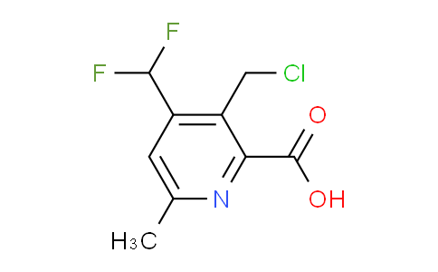 AM33202 | 1361789-85-6 | 3-(Chloromethyl)-4-(difluoromethyl)-6-methylpyridine-2-carboxylic acid