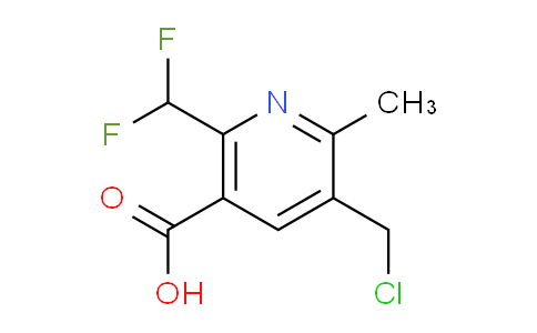 3-(Chloromethyl)-6-(difluoromethyl)-2-methylpyridine-5-carboxylic acid