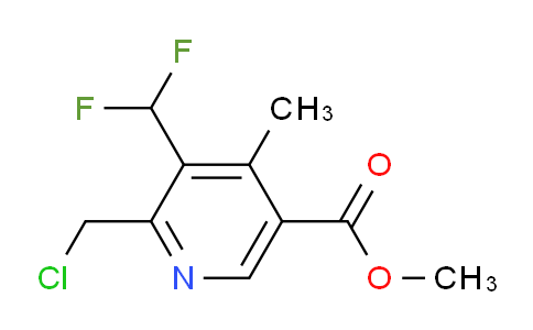Methyl 2-(chloromethyl)-3-(difluoromethyl)-4-methylpyridine-5-carboxylate