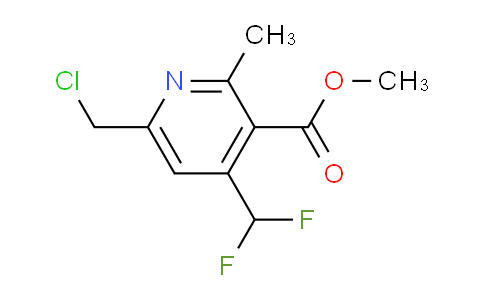 Methyl 6-(chloromethyl)-4-(difluoromethyl)-2-methylpyridine-3-carboxylate